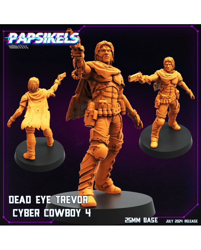 Dead Eye Trevor Cyber Cowboy - D - 1 Mini