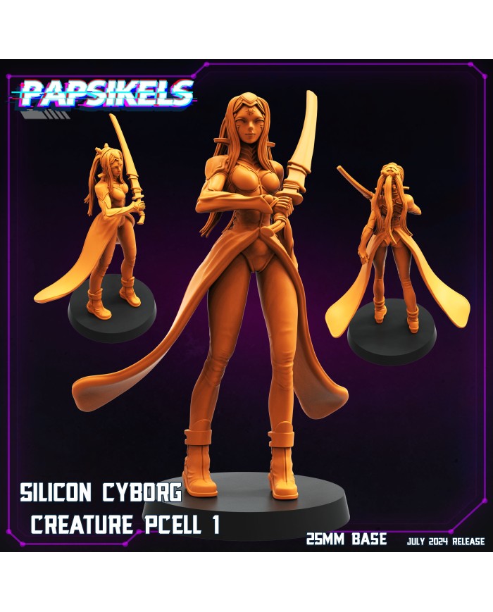 Silicon Cyborg Creature - Pcell - A - 1 Mini