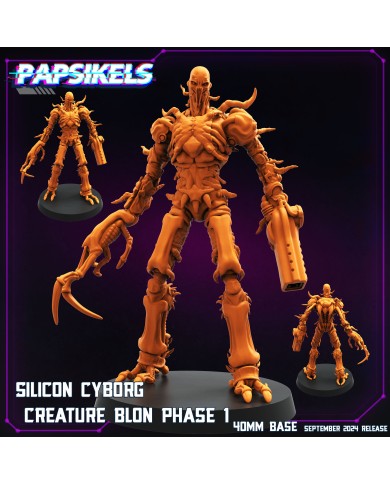 Silicon Cyborg Creature - Blon - Phase 1 - 1 Mini