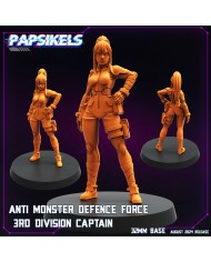 Anti Monster Defence Force 3rd Division Officer - 1 Mini