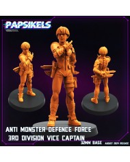 Anti Monster Defence Force 3rd Division Vice Captain - 1 Mini