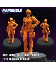 Anti Monster Defence Force Suit Combat - Senpai - 1 Mini