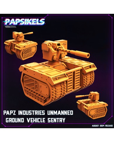 Papz Industries Ummanned Ground Vehicle Sentry - 1 Mini