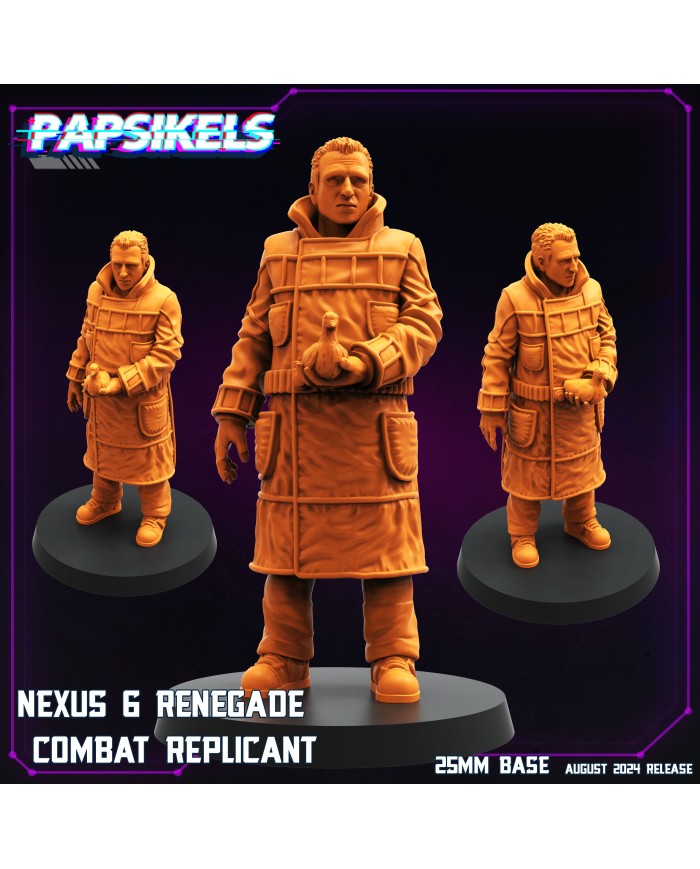 Nexus 6 Renegade Combat Replicant|Papsikels Miniatures|Blade Runner Miniatures