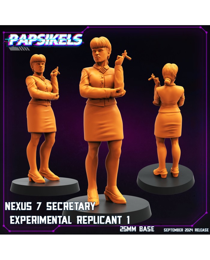 Nexus 7 - Secretaria Replicante Experimental - A|Papsikels Miniatures|Miniaturas Blade Runner