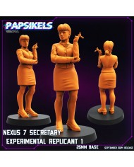 Nexus 7 - Secretaria Replicante Experimental - A|Papsikels Miniatures|Miniaturas Blade Runner
