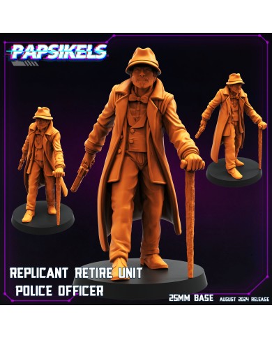 Replicant Retire Unit Police Officer - 1 Mini