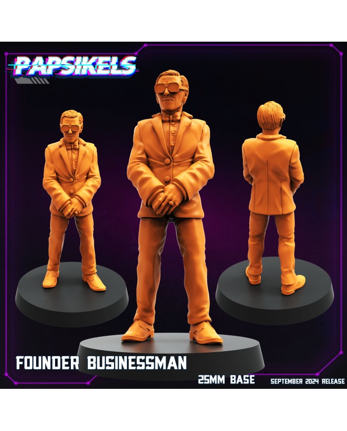 Founder Businessman - 1 Mini