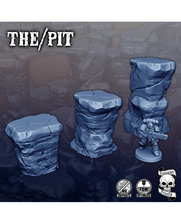 Pit Pillars (x3)