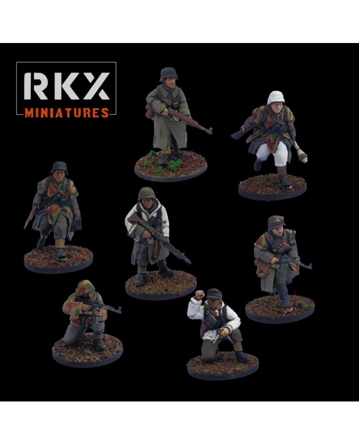 German Volksgrenadier Squad - 7 Minis