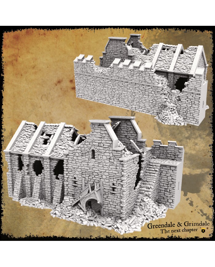 Grimdale - Armory with Walls Ruined