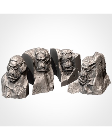 Orc Monument - Mountain Presidents