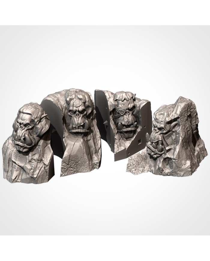 Orc Monument - Mountain Presidents