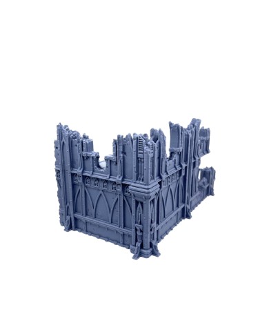 Two Storey Grimdark Ruin 10E WTC 40K