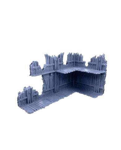Two Storey Grimdark Ruin 10E WTC 40K