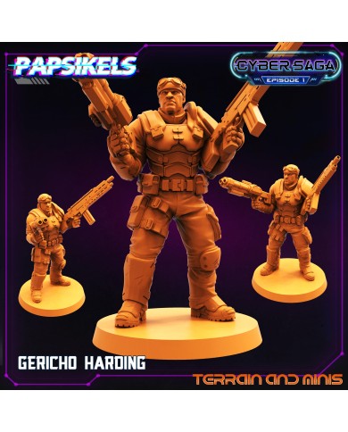 Mercenario - Gericho Harding - 1 Mini