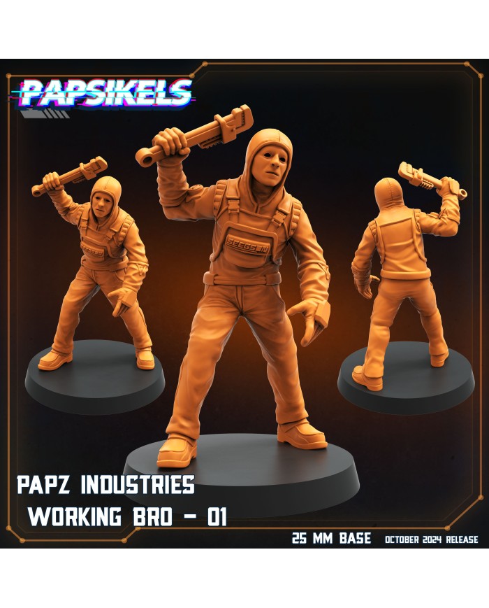 Papz Industries Working Bro - 01 - 1 Mini