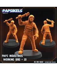 Papz Industries Working Bro - T - 1 Mini