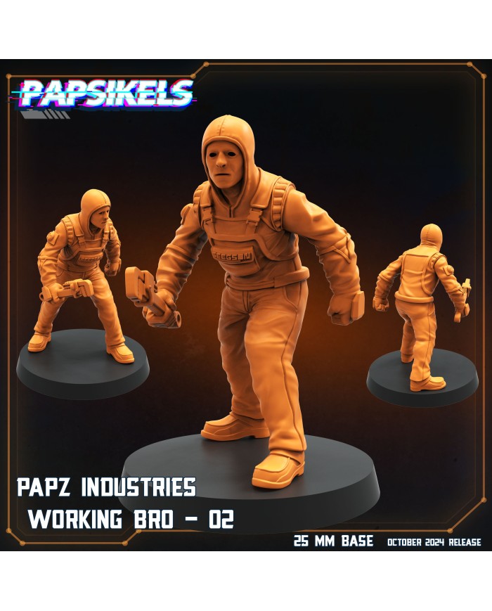 Papz Industries Working Bro - 02 - 1 Mini