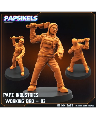 Papz Industries Working Bro - 03 - 1 Mini