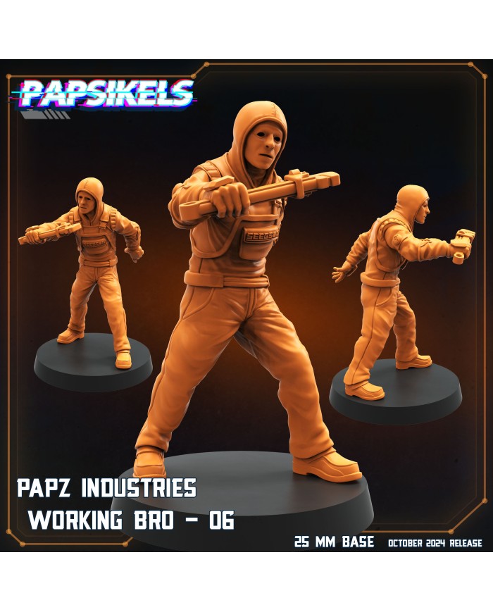 Papz Industries Working Bro - 06 - 1 Mini