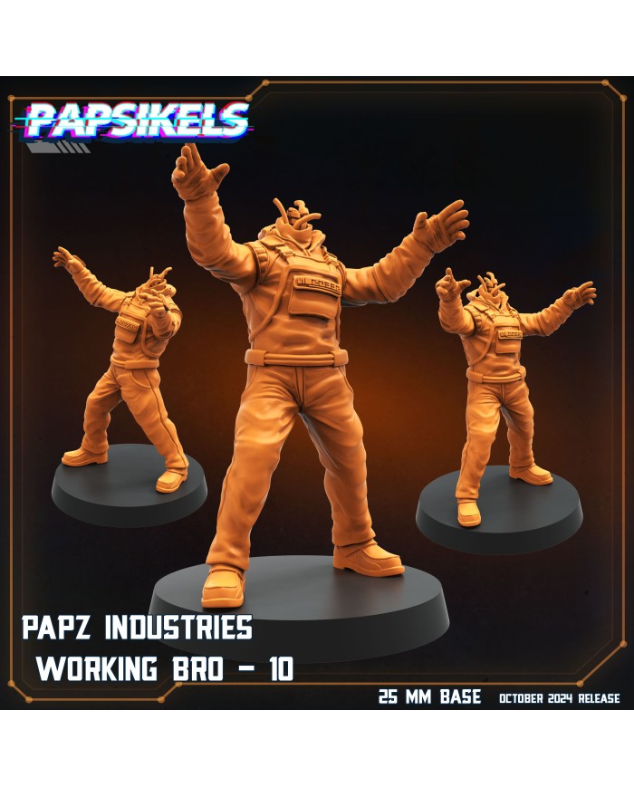 Trabajador de Papz Industries - 10 - 1 Mini