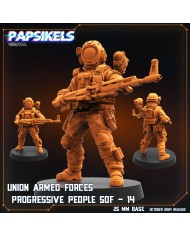 Union Armed Forces - Progressive People SOF - O - 1 Mini