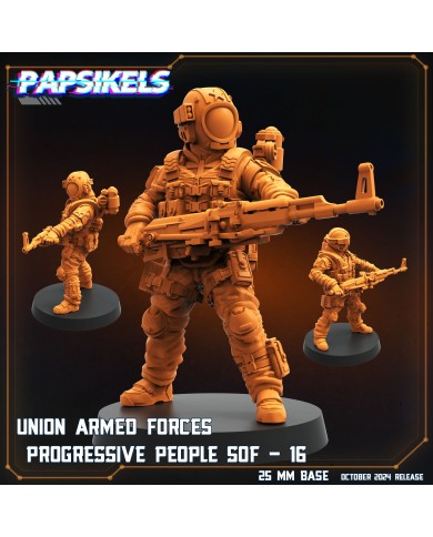 Union Armed Forces - Progressive People SOF - P - 1 Mini