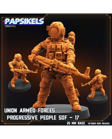 Union Armed Forces - Progressive People SOF - Q - 1 Mini