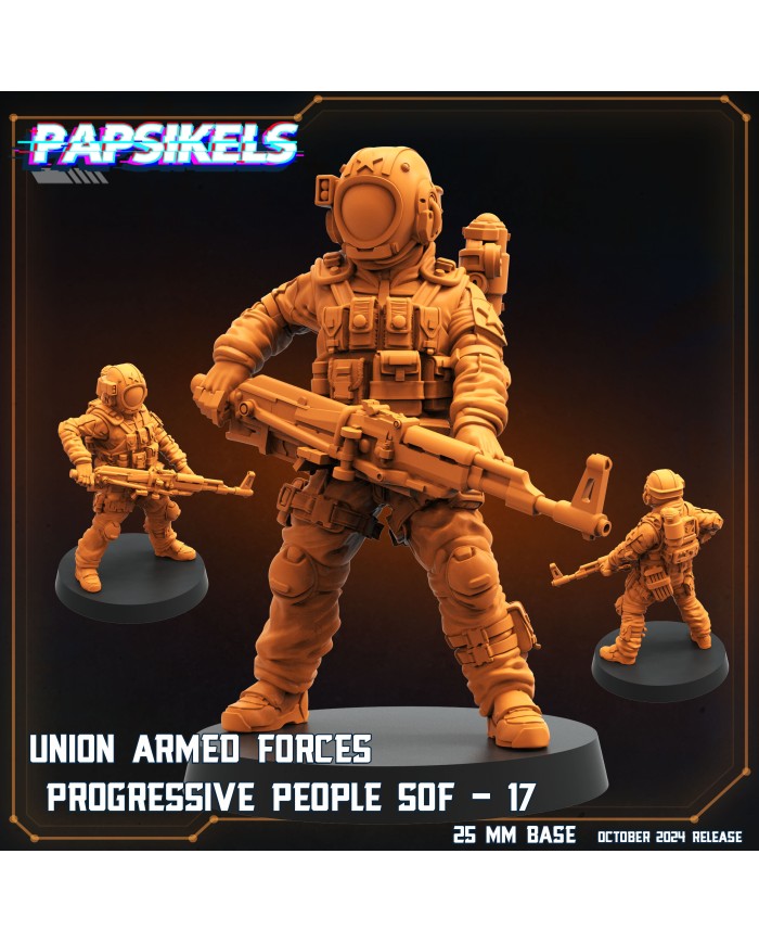 Union Armed Forces - Progressive People SOF - Q - 1 Mini