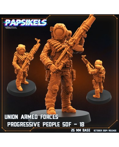 Union Armed Forces - Progressive People SOF - R - 1 Mini