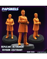 Replicant Retirement Division Lieutenant - 1 Mini