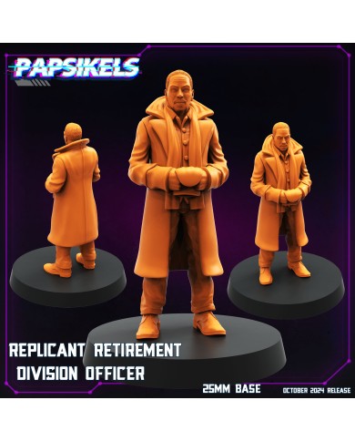 Replicant Retirement Division Officer - 1 Mini