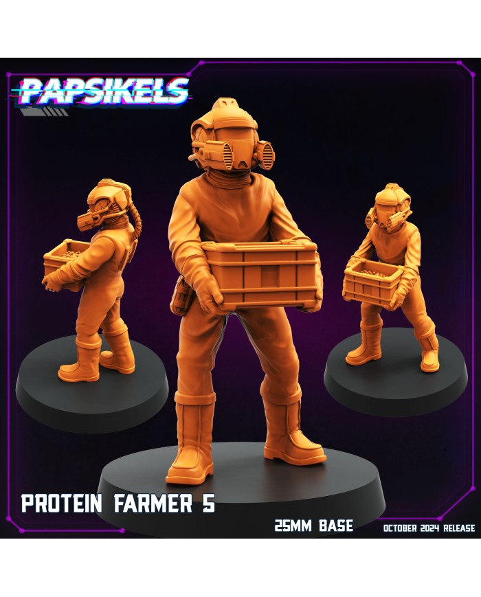 Agricultor de Proteínas - E|Papsikels Miniatures|Miniaturas Blade Runner