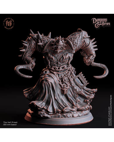 Dungeons and Terrors - The Hell Priest - 1 mini