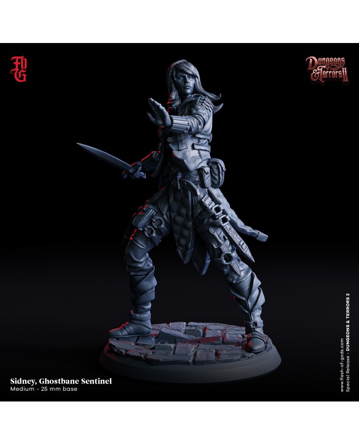 Dungeons and Terrors - Sidney, Ghostbane Sentinel