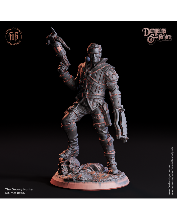 The Groovy Hunter | Flesh of Gods | Dark Fantasy | Terrainandminis