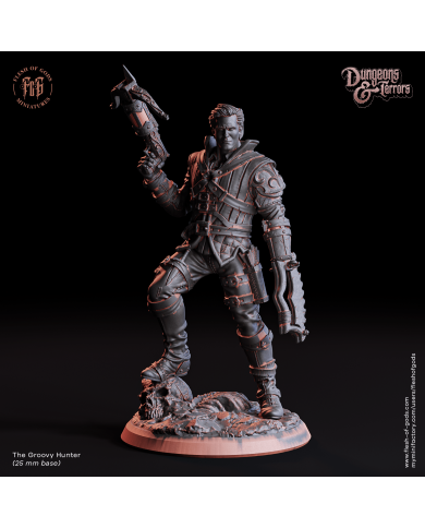 Dungeons and Terrors - The Groovy Hunter - 1 mini