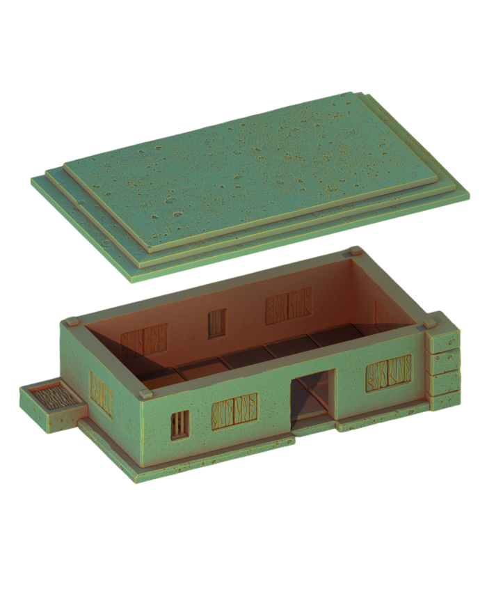 Medium Egyptian House - A
