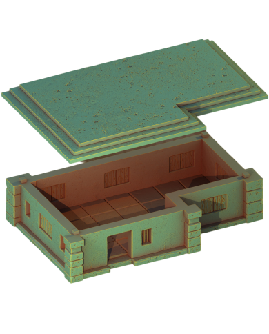 Medium Egyptian House - B