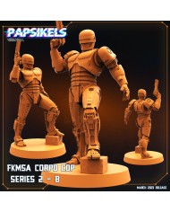 FKMSA Battle Police Series 5 SexiCop - A - 1 Mini