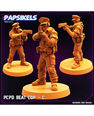 PCPD Beat Cop - C - 1 Mini