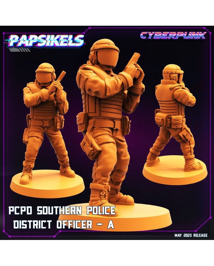 PCPD Southern Police District Officer - A - 1 Mini