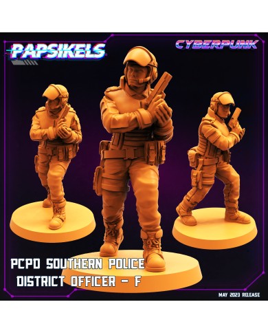 PCPD Southern Police District Officer - F - 1 Mini