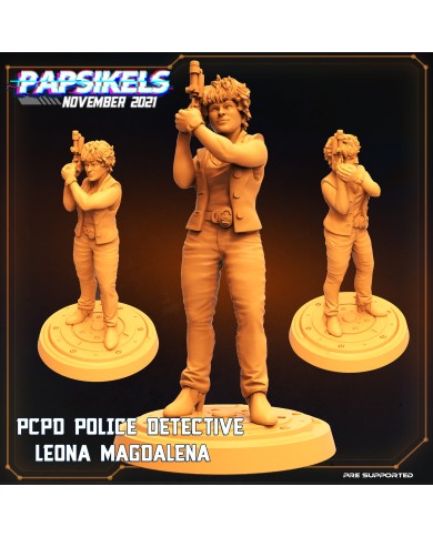 PCPD - Detective Policía Leona Magdalena - 1 Mini