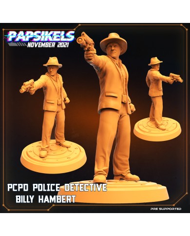 PCPD Police Detective Billy Hambert - 1 Mini