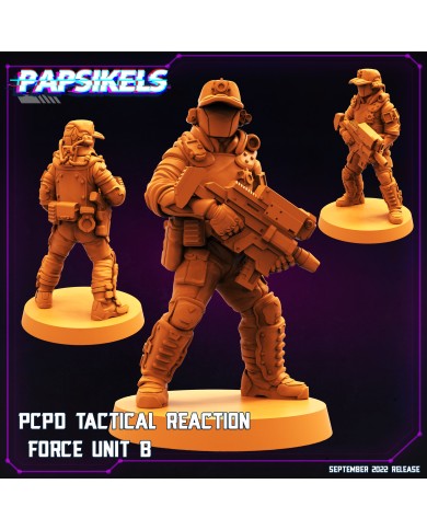 PCPD Tactical Reaction Force Unit - B - 1 Mini