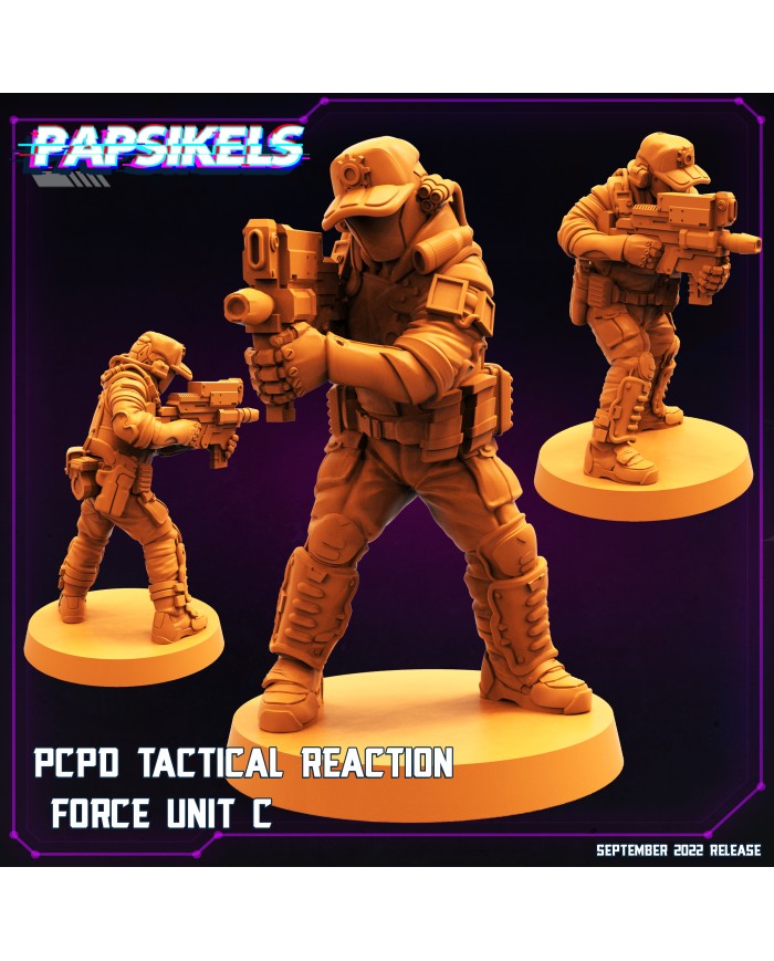 PCPD Tactical Reaction Force Unit - C - 1 Mini