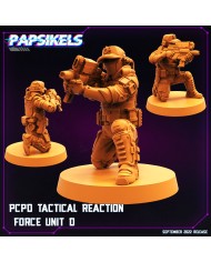 PCPD Tactical Reaction Force Unit - E - 1 Mini