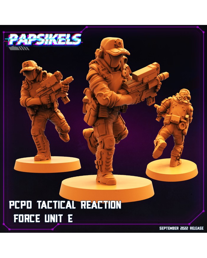 PCPD Tactical Reaction Force Unit - E - 1 Mini